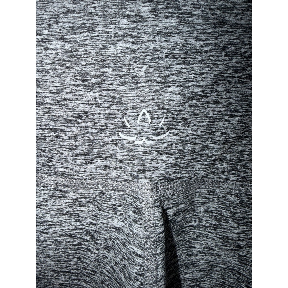 Beyond Yoga Biker Shorts Spacedye High Waisted Gray Yoga Run SD5054 Women's L - Picture 3 of 11